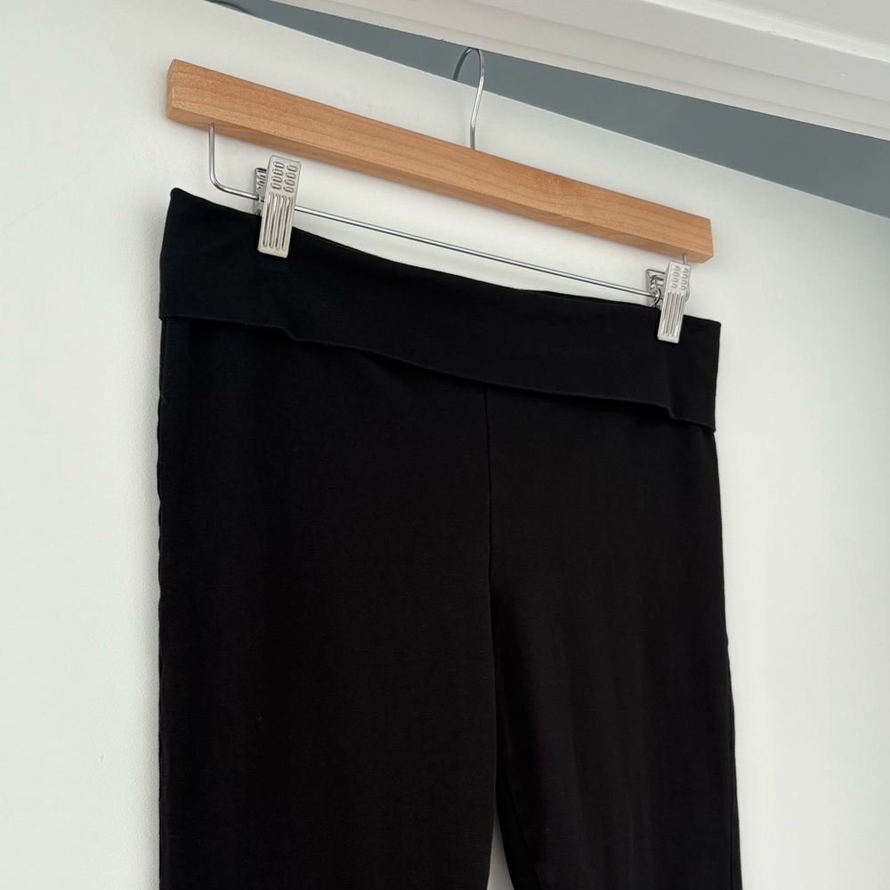 H&M Cotton Leggings | 95% Cotton, 5% Spandex | Color: Black | Size: Medium